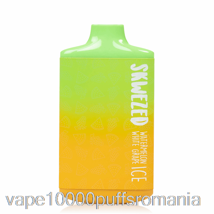 Vape Romania Skwezed 5k Pepene Verde De Unică Folosință Gheață De Struguri Albi